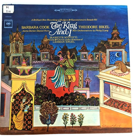 The King and I vinyl vintage Barbara Cook and Theodore Bikel - Picture 1 of 5